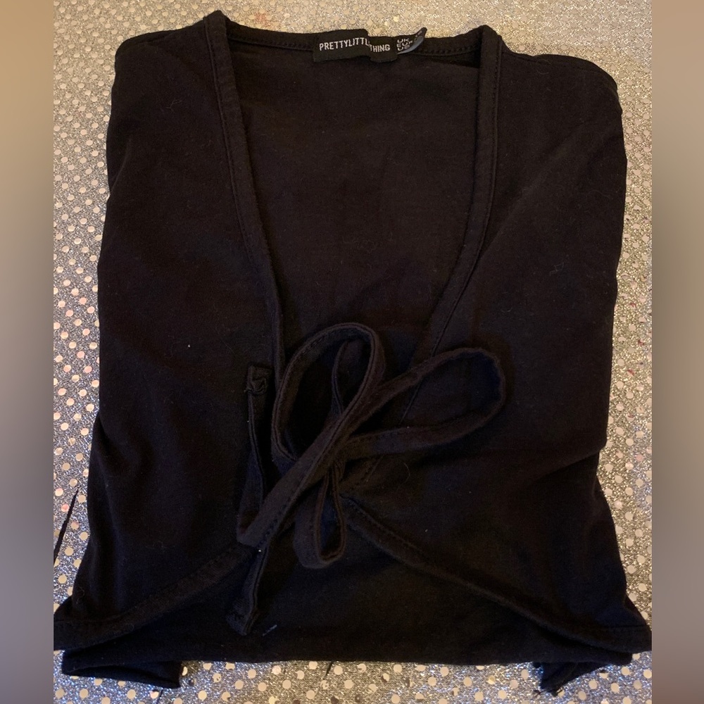 Black Tie in the front croptop